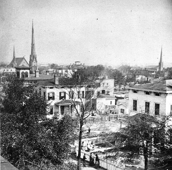 A photograph of Wilmington, North Carolina circa 1898.