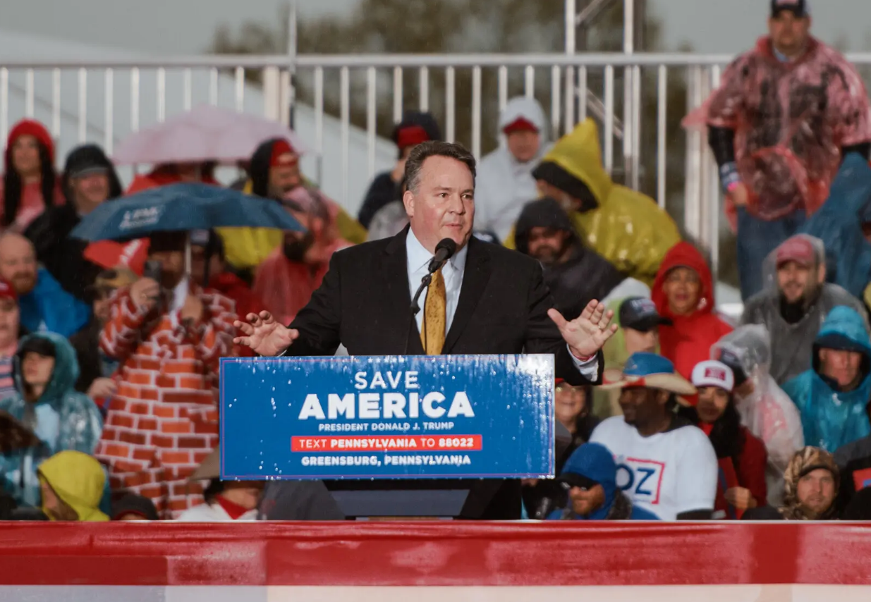 Alex Mooney at the PA Trump Rally